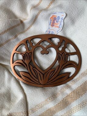 NEW in box Old Dutch Decor Copper Trivet No. 320